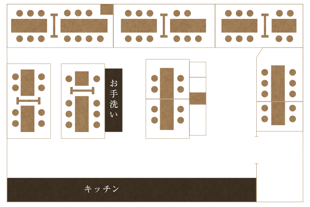 店内のご案内